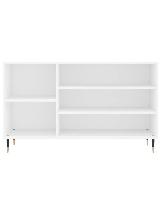 Apavu plaukts, balts, 102x36x60 cm, inženierijas koks