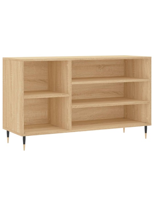 Apavu plaukts, ozolkoka krāsa, 102x36x60 cm, inženierijas koks
