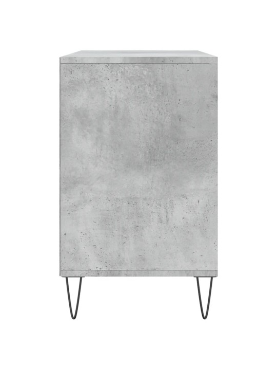 Apavu plaukts, betonpelēks, 102x36x60 cm, inženierijas koks