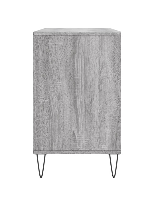 Apavu plaukts, pelēcīga ozolkoka,102x36x60cm, inženierijas koks
