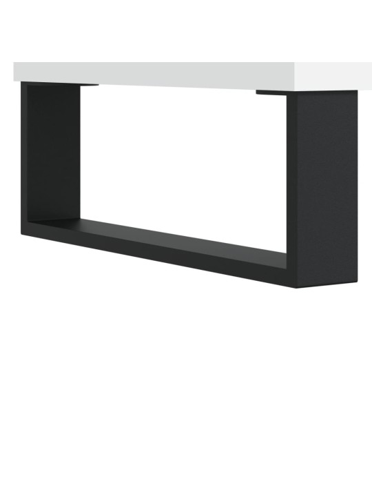 Apavu plaukts, balts, 102x36x60 cm, inženierijas koks
