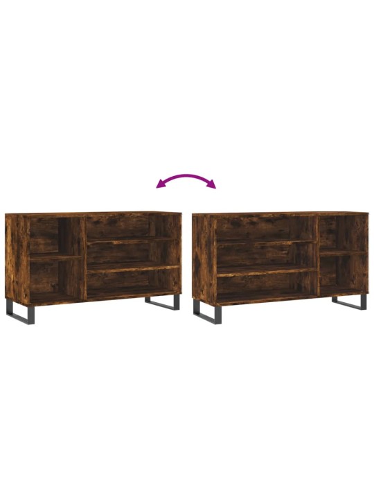 Apavu plaukts, ozolkoka krāsa, 102x36x60 cm, inženierijas koks