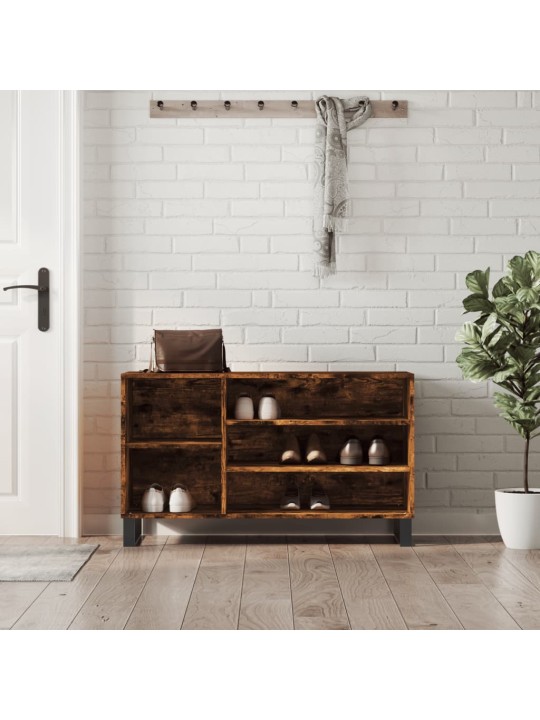 Apavu plaukts, ozolkoka krāsa, 102x36x60 cm, inženierijas koks