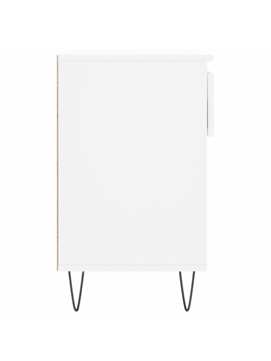 Apavu plaukts, balts, 70x36x60 cm, inženierijas koks