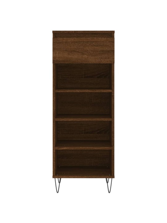 Apavu plaukts, ozolkoka krāsa, 40x36x105 cm, inženierijas koks