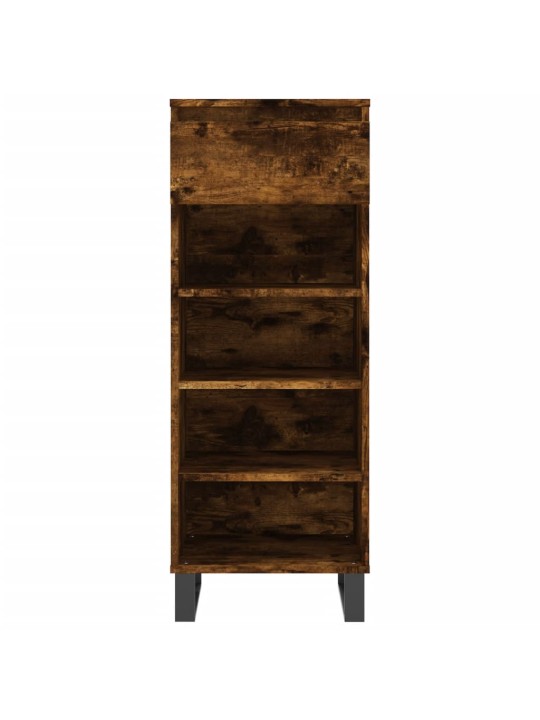 Apavu plaukts, ozolkoka krāsa, 40x36x105 cm, inženierijas koks