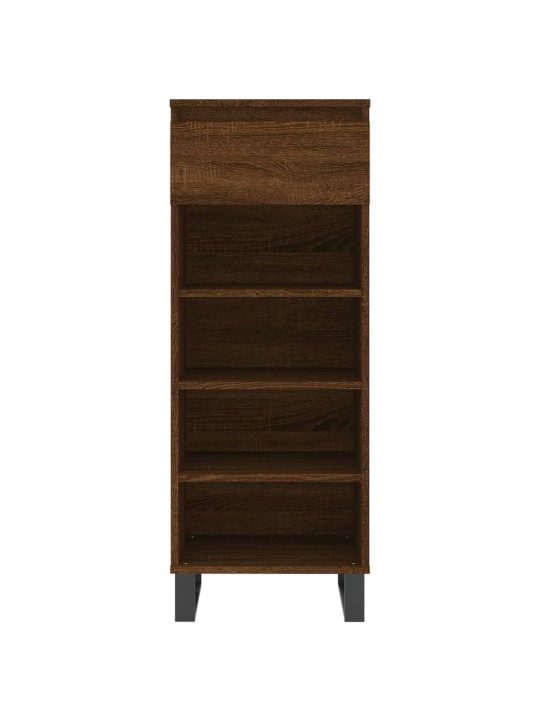 Apavu plaukts, ozolkoka krāsa, 40x36x105 cm, inženierijas koks
