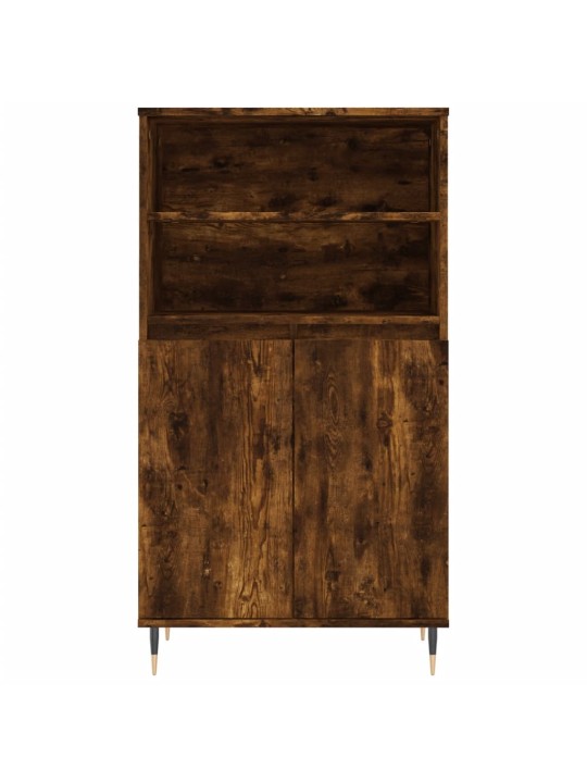 Augstais skapītis, koka krāsa, 60x36x110 cm, inženierijas koks
