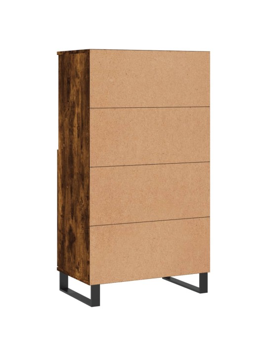 Augstais skapītis, koka krāsa, 60x36x110 cm, inženierijas koks