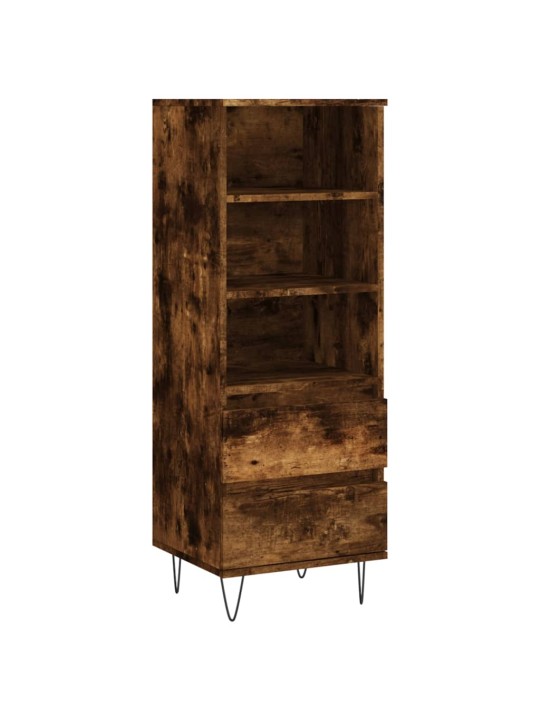 Augstais skapītis, ozola krāsa, 40x36x110 cm, inženierijas koks