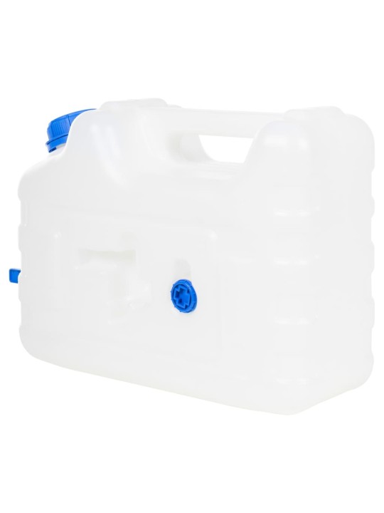 Ūdens tvertne ar krānu, caurspīdīga, 10 l, plastmasa