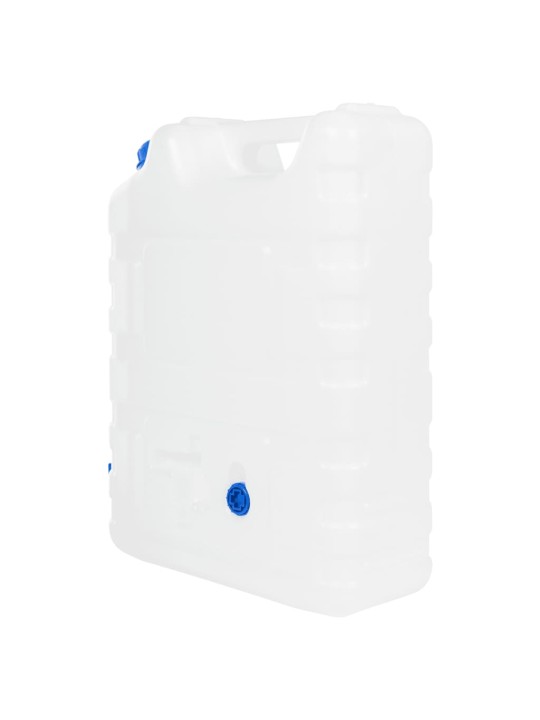 Ūdens tvertne ar krānu, caurspīdīga, 20 l, plastmasa