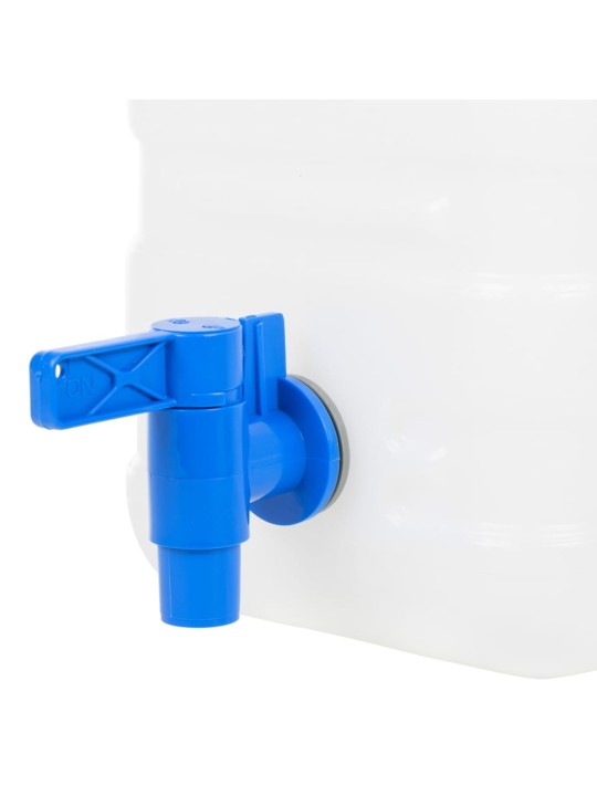 Ūdens tvertne ar krānu, caurspīdīga, 20 l, plastmasa