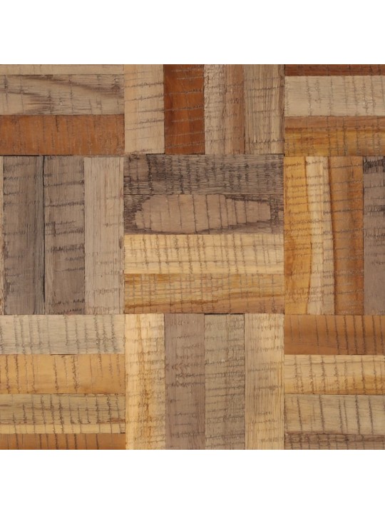 Kafijas galdiņš, pelēks, 55x55x40 cm, pārstrādāts tīkkoks