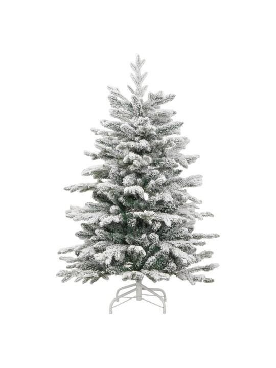 Mākslīgā ziemassvētku egle ar sniegu, 120 cm