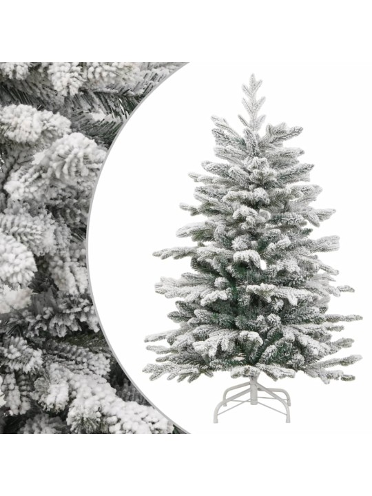 Mākslīgā ziemassvētku egle ar sniegu, 150 cm