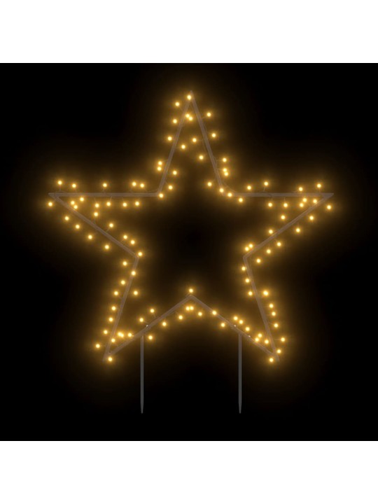 Ziemassvētku gaismas dekors, zvaigznes forma, 115 LED, 85 cm
