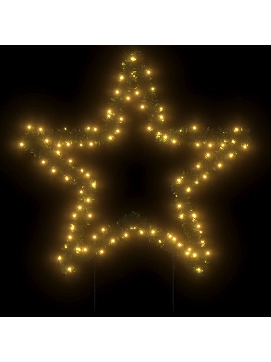 Ziemassvētku gaismas dekors, zvaigznes forma, 115 led, 85 cm