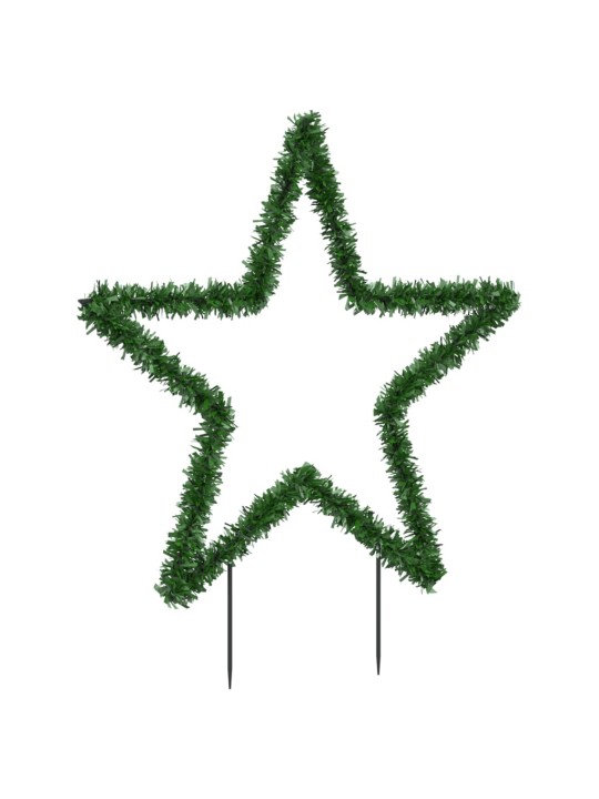 Ziemassvētku gaismas dekors, zvaigznes forma, 115 led, 85 cm