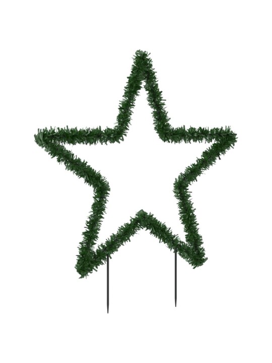 Ziemassvētku gaismas dekors, zvaigznes forma, 115 led, 85 cm