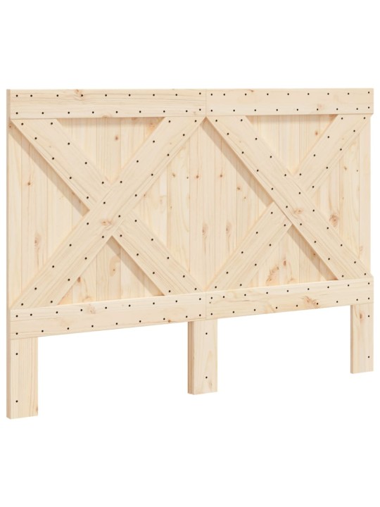 Gultas galvgalis, 140x104 cm, priedes masīvkoks
