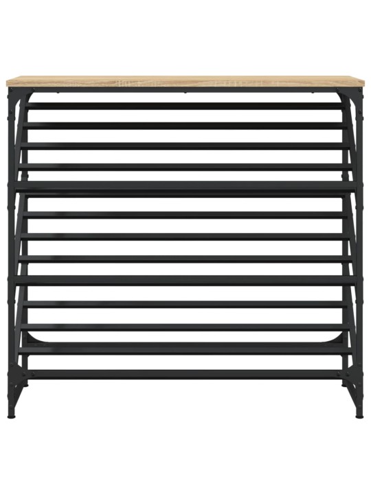 Apavu plaukts, ozolkoka krāsa, 90x30x85 cm, inženierijas koks