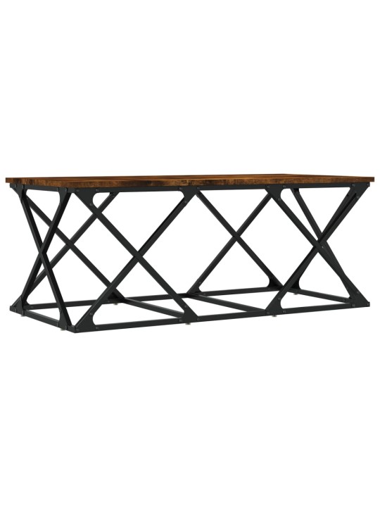 Kafijas galdiņš, koka krāsa, 100x49x40 cm, inženierijas koks