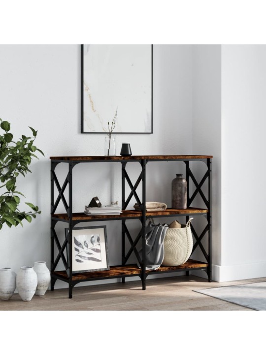 Konsoles galdiņš, ozolkoka, 100x28x80,5 cm, inženierijas koks