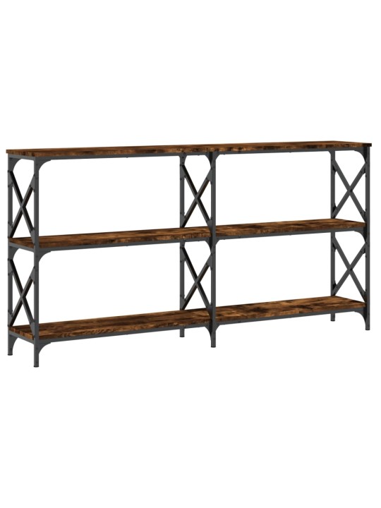 Konsoles galdiņš, ozolkoka, 156x28x80,5 cm, inženierijas koks