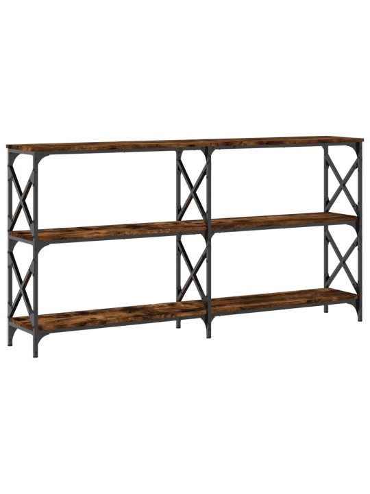 Konsoles galdiņš, ozolkoka, 156x28x80,5 cm, inženierijas koks