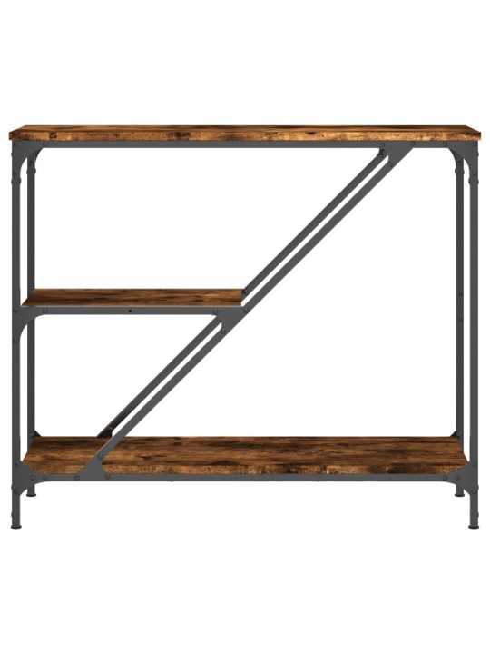 Konsoles galdiņš, kvēpināta ozolkoka, 88,5x30x75 cm
