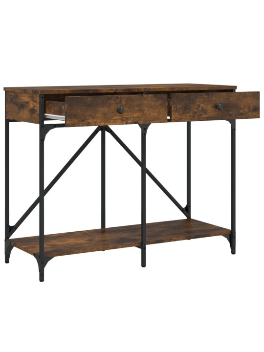 Konsoles galdiņš, ozolkoka krāsā, 100x39x78,5 cm