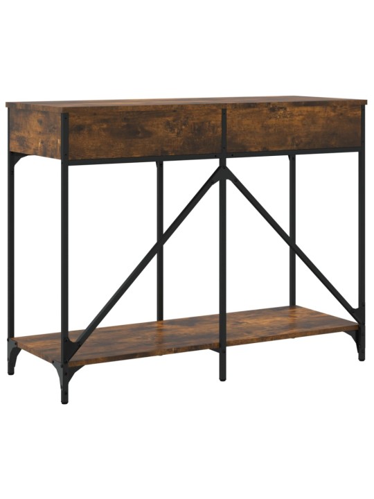 Konsoles galdiņš, ozolkoka krāsā, 100x39x78,5 cm