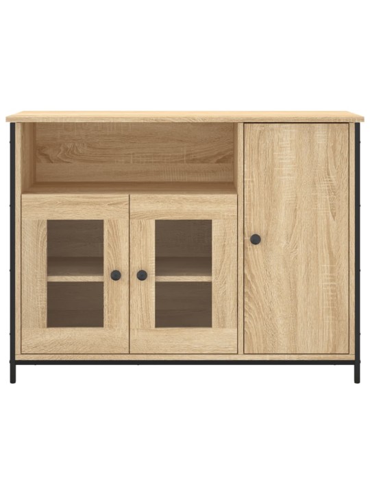 Kumode, ozolkoka krāsa, 100x35x75 cm, inženierijas koks
