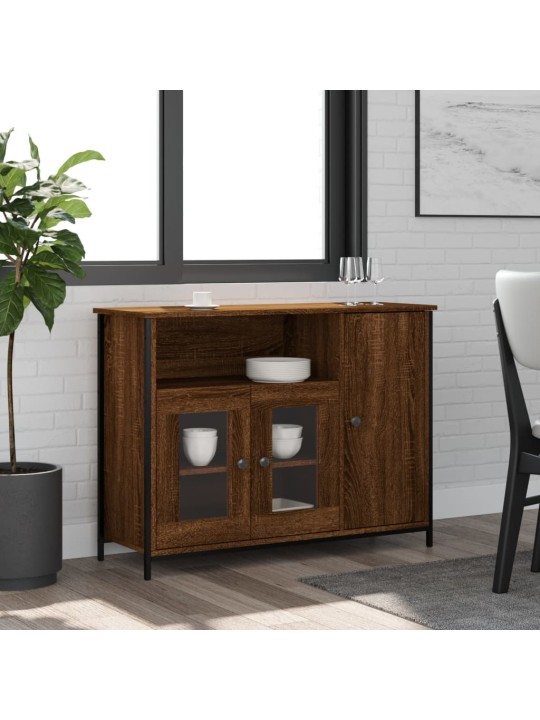 Kumode, ozolkoka krāsa, 100x35x75 cm, inženierijas koks