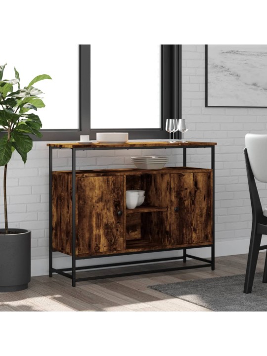 Kumode, ozolkoka krāsa, 100x35x80 cm, inženierijas koks