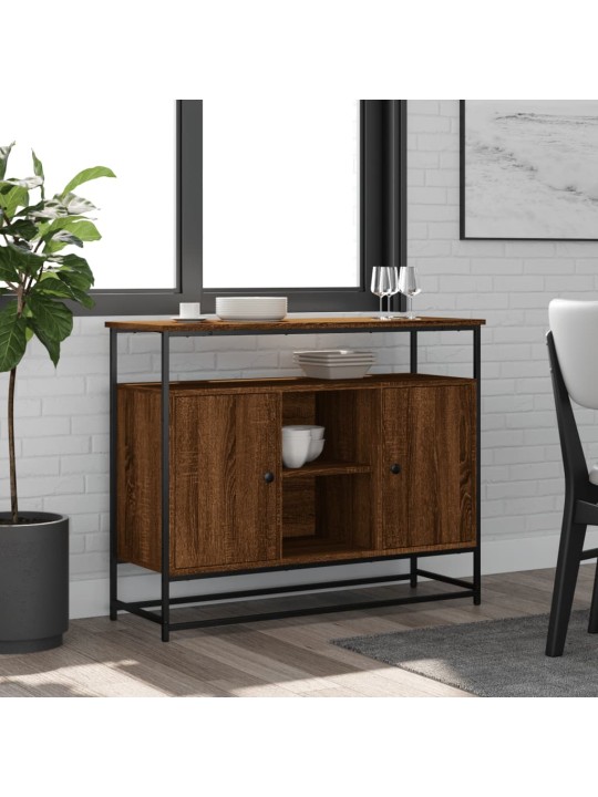 Kumode, ozolkoka krāsa, 100x35x80 cm, inženierijas koks