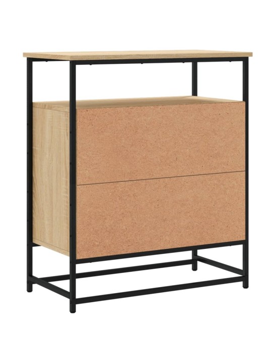 Kumode, ozolkoka krāsa, 69x35x80 cm, inženierijas koks