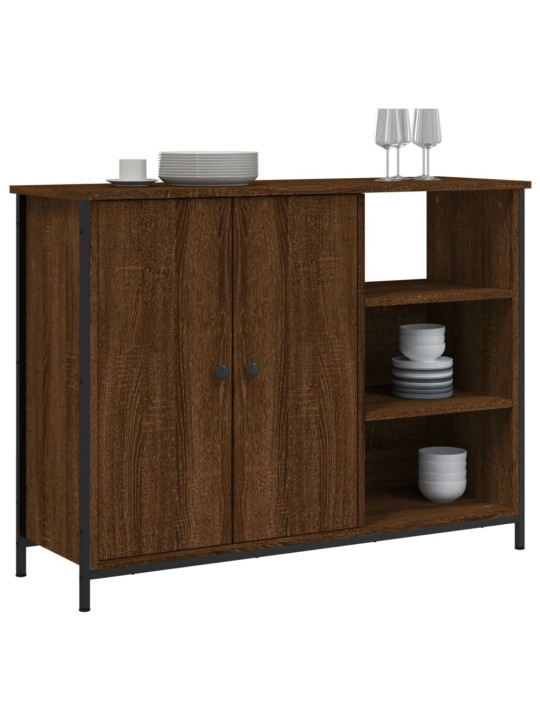Kumode, ozolkoka krāsa, 100x33x75 cm, inženierijas koks