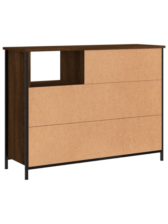 Kumode, ozolkoka krāsa, 100x33x75 cm, inženierijas koks