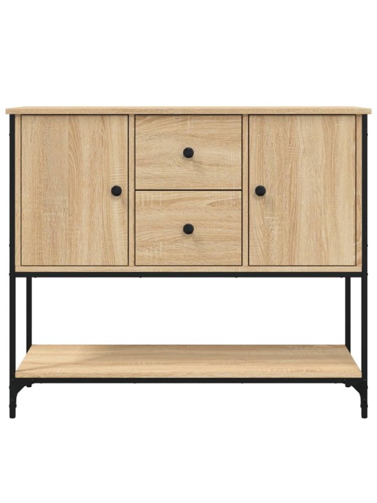 Kumode, ozolkoka krāsa, 100x36x85 cm, inženierijas koks