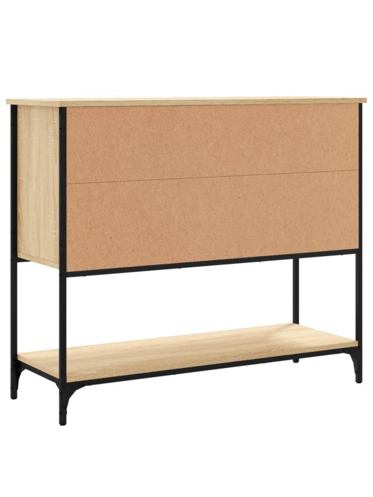 Kumode, ozolkoka krāsa, 100x36x85 cm, inženierijas koks
