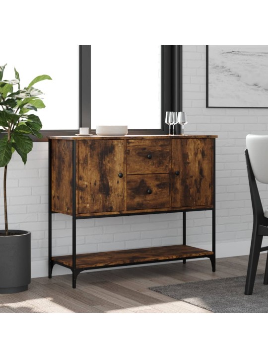 Kumode, ozolkoka krāsa, 100x33x75 cm, inženierijas koks