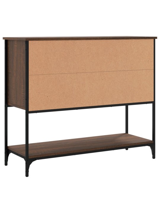 Kumode, ozolkoka krāsa, 100x33x75 cm, inženierijas koks