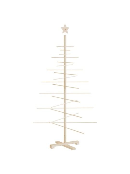 Koka Ziemassvētku eglīte dekorēšanai, 150 cm, priedes masīvkoks