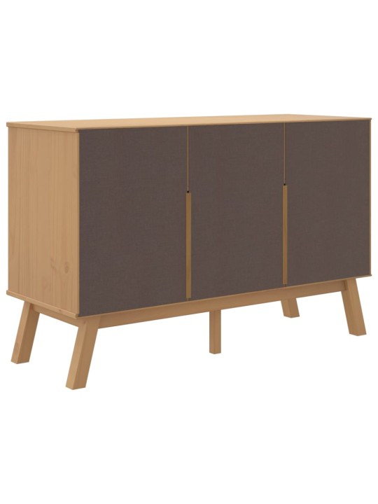 Kumode OLDEN, 114x43x73,5 cm, brūna, priedes masīvkoks