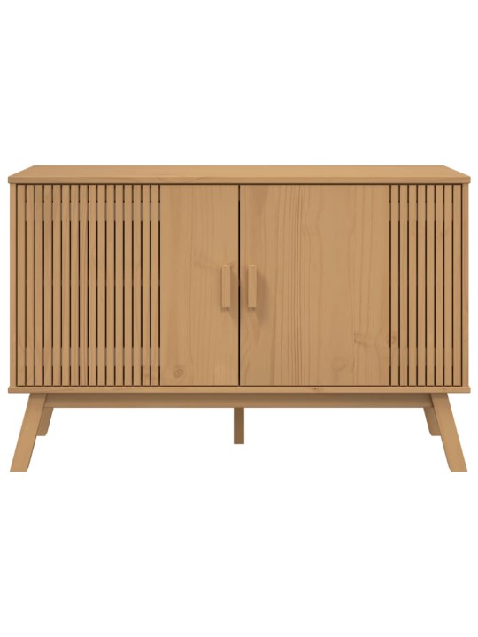 Kumode olden, 114x43x73,5 cm, brūna, priedes masīvkoks