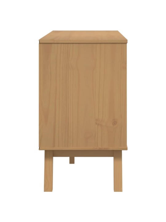 Kumode olden, 114x43x73,5 cm, brūna, priedes masīvkoks