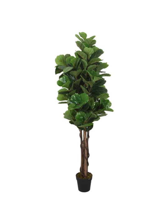 Mākslīgais vīģes koks, 96 lapas, 80 cm, zaļš