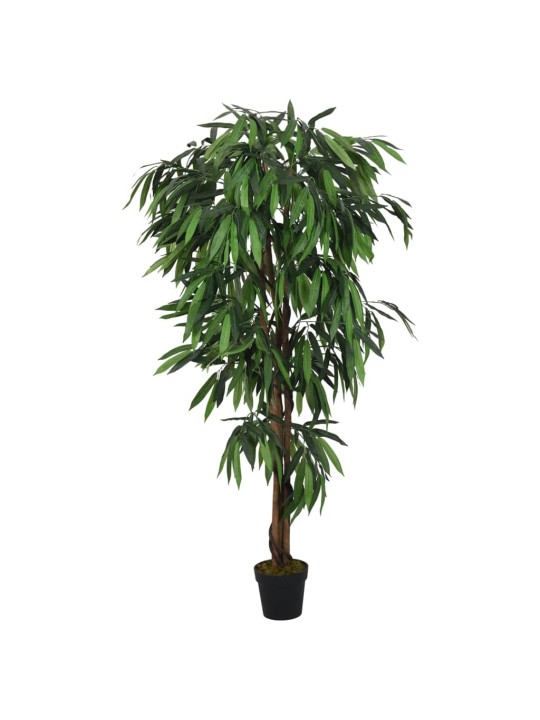 Mākslīgais mango koks, 300 lapas, 80 cm, zaļš